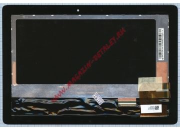 Дисплей (экран) в сборе с тачскрином для Asus Transformer TF300 без ревизии (матрица HSD101PWW1-A00 Rev: 4) черный