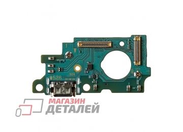 Нижняя плата (шлейф) с разъемом зарядки и микрофоном для Samsung Galaxy M52 5G SM-M526