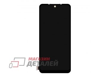 Дисплей (экран) в сборе с тачскрином для Xiaomi Redmi Note 10 Pro черный OLED