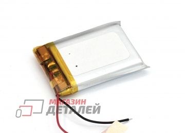 Аккумулятор универсальный 5.5x25x35 мм 3.8V 430mAh Li-Pol (2 Pin)