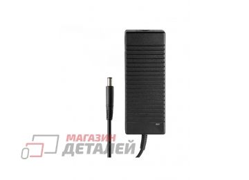 Блок питания (сетевой адаптер) для ноутбуков HP 19.5V 6.15A 120W 7.4x5.0 мм с иглой черный с сетевым кабелем