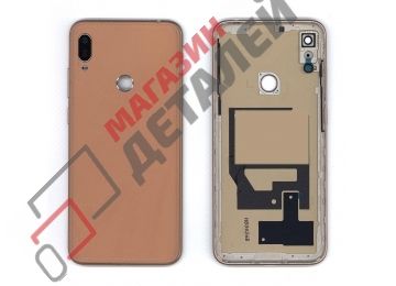 Задняя крышка аккумулятора для Huawei Y6 2019 коричневая