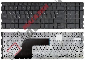 Клавиатура для ноутбука HP Probook 4510S 4515S 4710S черная, плоский Enter