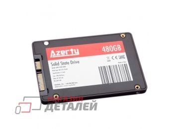 Жесткий диск SSD (твердотельный) для ноутбука 2.5" 480Gb Azerty Bory R500