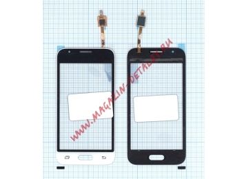 Сенсорное стекло (тачскрин) для Samsung Galaxy J1 Mini SM-J105H белое
