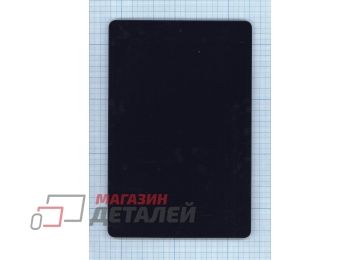 Дисплей (экран) в сборе с тачскрином для Xiaomi MiPad 7.9 черный с рамкой (с разбора)