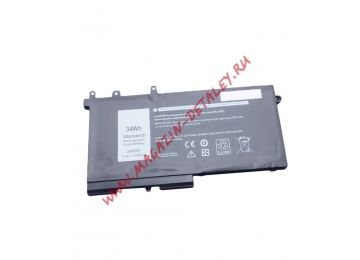 Аккумулятор Replace (совместимый с D4CMT, 083XPC) для ноутбука Dell Latitude E5280 11.4V 3000mAh черный