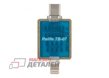 Тестер разъема зарядки Relife TB-07 8 pin, Type-C