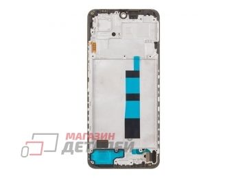 Дисплей (экран) в сборе с тачскрином для Xiaomi Redmi Note 12 4G (23021RAA2Y) черный с рамкой (Incell)