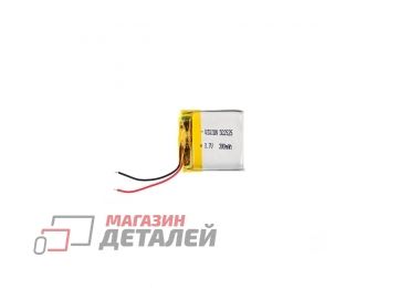 Аккумулятор универсальный Vixion 5x25x25 мм 3.8V 300mAh Li-Pol (2 pin)