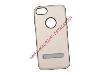 Защитная крышка HOCO Simple Series Pago Bracket Cover для Apple iPhone 7 золото