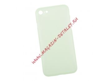 Защитная крышка 0,4 мм для Apple iPhone 7 зеленая, матовая
