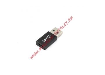 Переходник USB Type A папа на Type-C мама