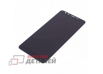 Дисплей (экран) в сборе с тачскрином для Lenovo K9 черный