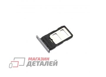 Держатель (лоток) SIM карты для Xiaomi Mi 10T, 10T Pro голубой