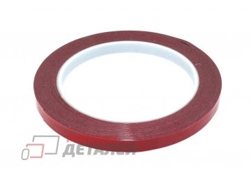 Скотч двусторонний вспененный AMAOE 0.23  мм, ширина 8 мм, 10 м, серый