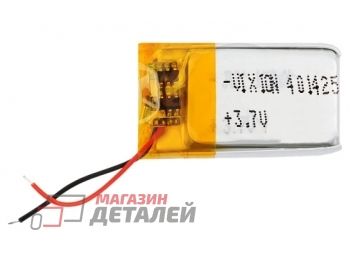 Аккумулятор универсальный Vixion 4x14x25 мм 3.8V 120mAh Li-Pol (2 Pin)