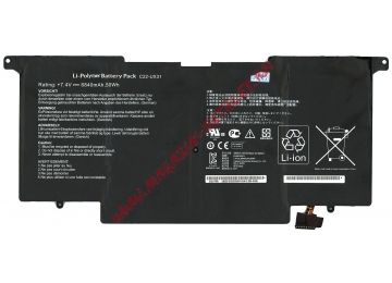 Аккумулятор C22-UX31 для ноутбука Asus UX31A 7.4V 6840mAh черный Premium