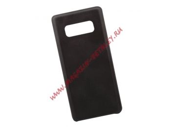 Защитная крышка G-Case для Samsung Note 8 Elite Series кожа, черная
