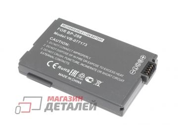 Аккумулятор BP-208 для камеры Canon DC10 7.4V 1200mAh