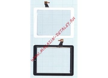 Сенсорное стекло (тачскрин) для Explay M2 3G / Explay D8.2 3G (080209-01A-V1) белый