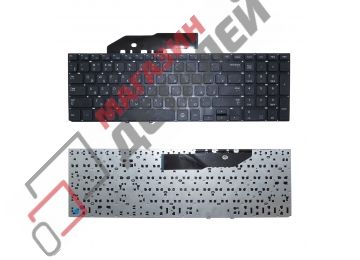Клавиатура для ноутбука Samsung NP350E7C, NP550P7C, NP350E7C-A02RU черная без рамки