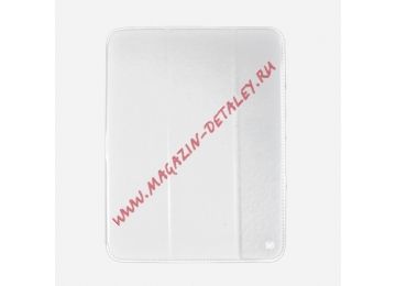 Чехол из эко – кожи HOCO Crystal leather case для Samsung Galaxy Tab 3 10.1" раскладной, белый