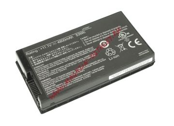 Аккумулятор A32-A8 для ноутбука Asus A8 10.8V 4800mAh черный Premium