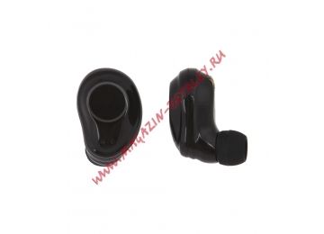TWS Bluetooth беспроводная гарнитура True Wireless Stereo Earbuds X23 в металлическом боксе (черная)