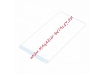 Стекло + OCA пленка для переклейки Xiaomi Mi Mix 2, Mi Mix 2s (белое)