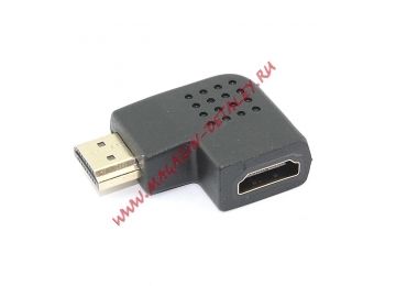 Удлинитель HDMI папа-мама (угловой влево)