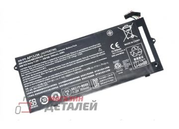 Аккумулятор AP13J3K для ноутбука Acer Chromebook 11 C720 11.25V 45Wh (3920mAh) черный Premium (короткий кабель)