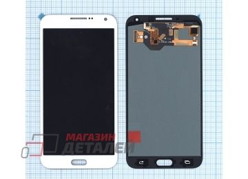 Дисплей (экран) в сборе с тачскрином для Samsung Galaxy E7 SM-E700 белый (OLED)