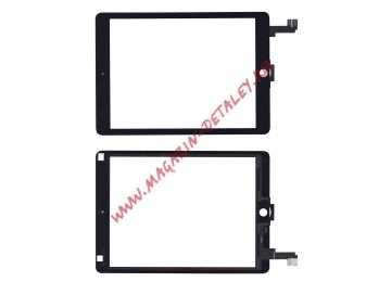 Сенсорное стекло (тачскрин) для Apple IPad Air 2 черное