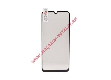 Защитное стекло "LP" для Samsung Galaxy M31 Thin Frame Full Glue с рамкой 0,33 мм 2,5D 9H (черное)