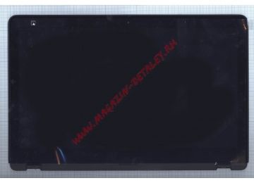 Экран с сборе (матрица N156HGE-LB1 и тачскрин) для Sony Vaio SVF15N черный с рамкой