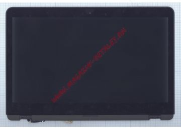 Дисплей (экран) в сборе (матрица B140RTN03.2 + тачскрин) для Sony Vaio SVF14A черный с рамкой