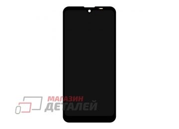 Дисплей (экран) в сборе с тачскрином для Blackview BV5200, BV5200 Pro, BV5300, BV5300 Pro черный (Premium LCD)