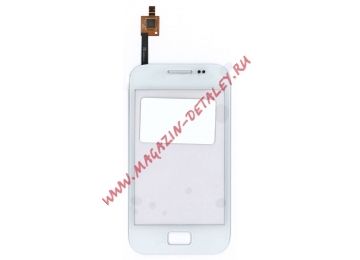 Сенсорное стекло (тачскрин) для Samsung Galaxy Ace Plus S7500 белое