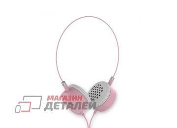 Гарнитура накладная REMAX RM-910 розовая