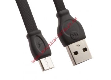 USB кабель WK Fast Cable WDC-023 Micro USB 1 метр черный