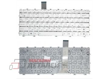 Клавиатура для ноутбука Asus Eee PC 1015 X101 белая без рамки
