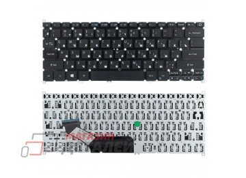 Клавиатура для ноутбука Acer Swift SF113-31, SF314-52, SF314-52G, SF314-51, SF514-51 чёрная, без рамки