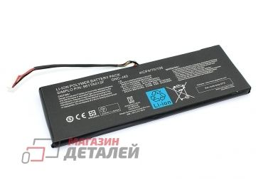 Аккумулятор GNC-J40 для ноутбука Gigabyte P34G v2-3 15.2V 4030mAh черный Premium