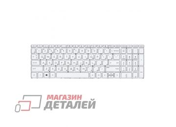 Клавиатура для ноутбука HP 17-CN 17-CP серебристая