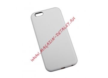 Защитная крышка Leather Case для iPhone 6, 6s белая