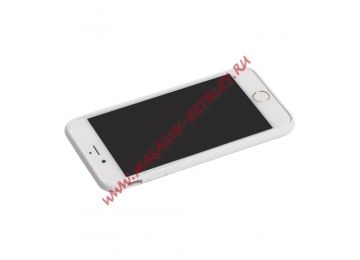 Защитная крышка Leather TPU Case для iPhone 6, 6s белая