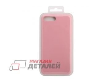 Силиконовый чехол для iPhone 8 Plus, 7 Plus "Silicone Case" (розовый)