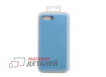 Силиконовый чехол для iPhone 8 Plus, 7 Plus "Silicone Case" (голубой)