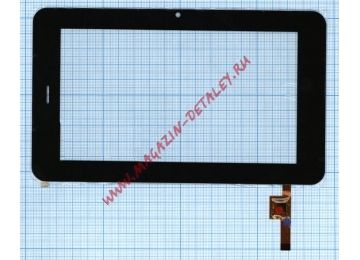 Сенсорное стекло (тачскрин) EST-04-0700-0893 V1 черный